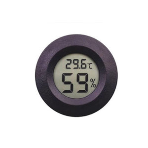 Hygromètre thermomètre 2en1 à pile - Noir