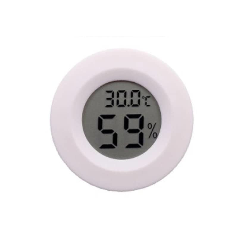 Thermomètre Hygromètre Analogique 2en1 Lantelme Ø11,5 Cm – Cave à Vin, Serre, Chambre, Sans Pile