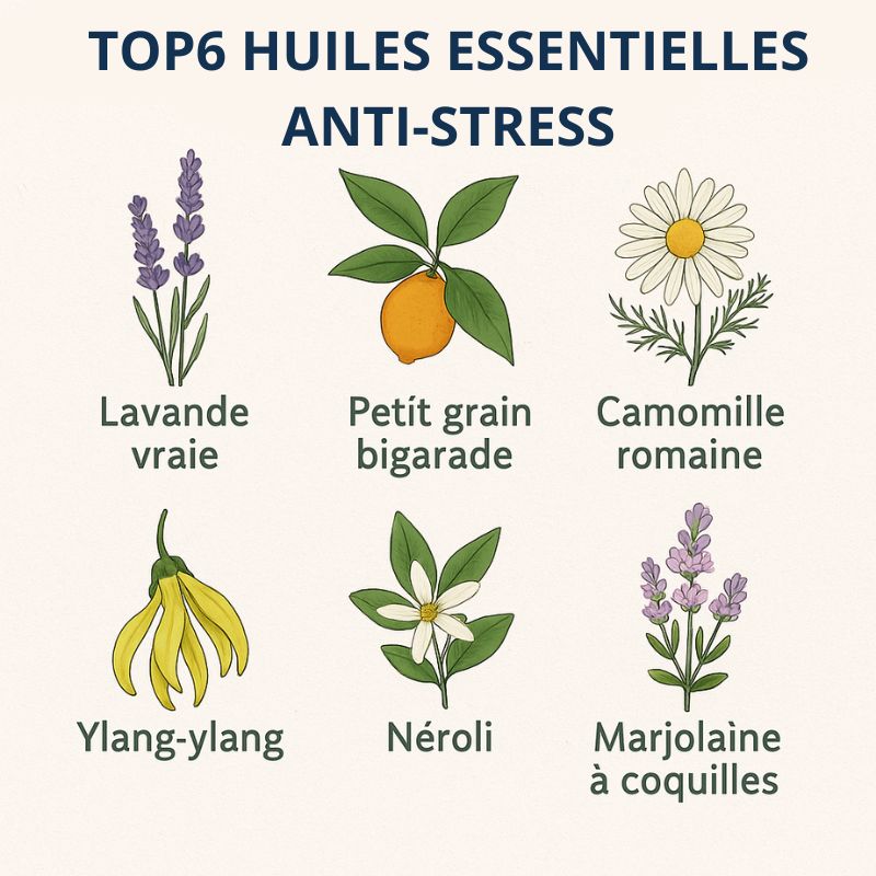 Examen, avion, anxiété: quelles huiles essentielles anti-stress ?