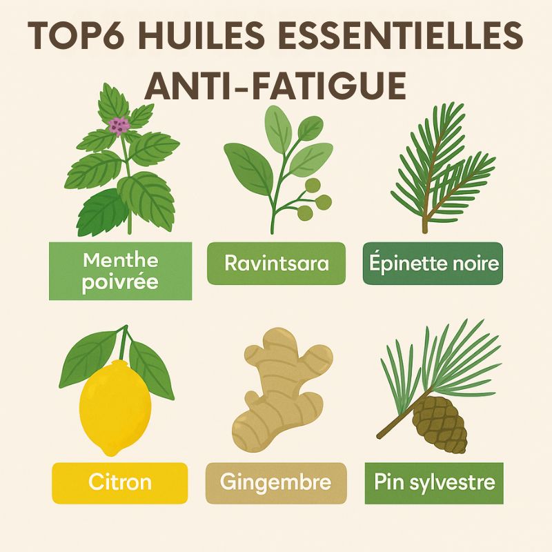 Quelles huiles essentielles pour la fatigue ?