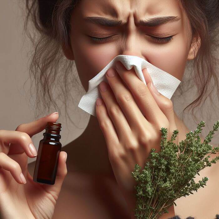 Huile essentielle de thym à thujanol: bienfaits, utilisations et contre-indications