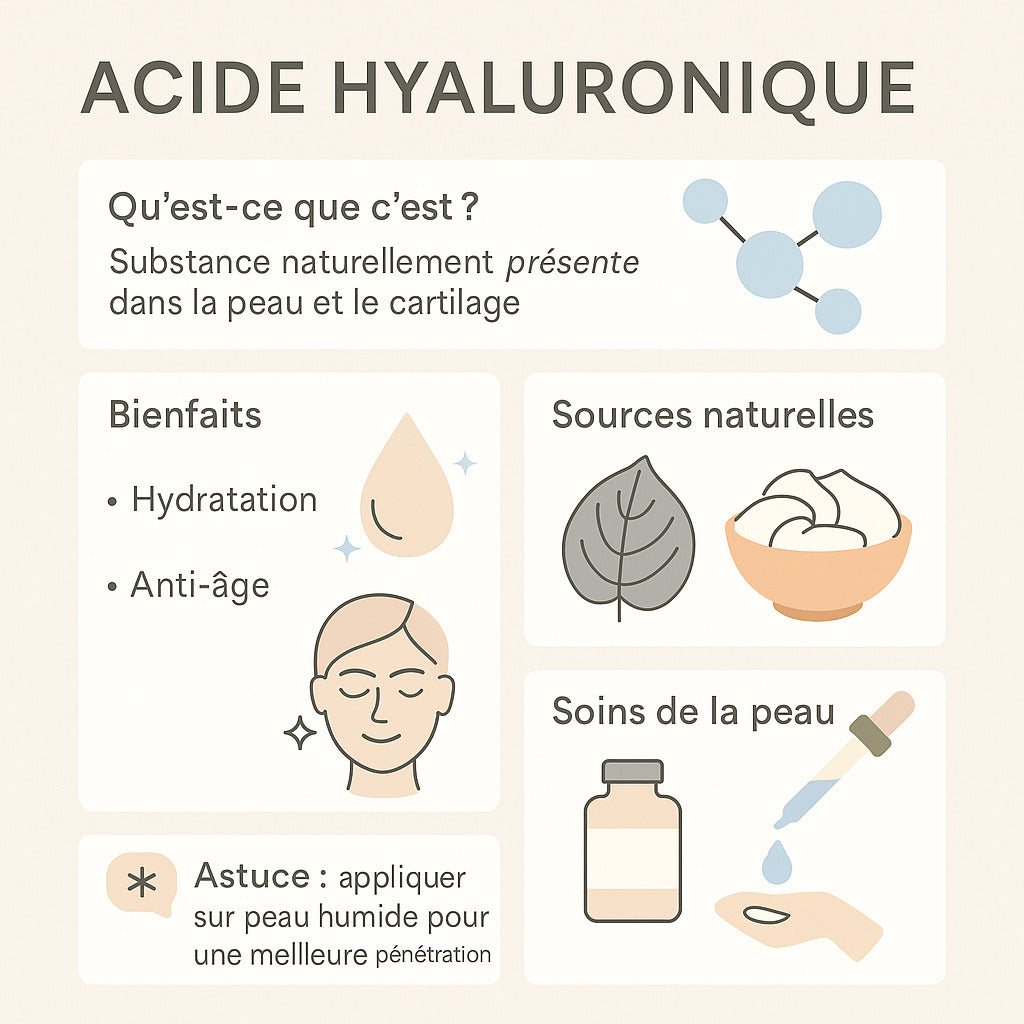 Acide hyaluronique: bienfaits, utilisations, dangers et formes de consommation