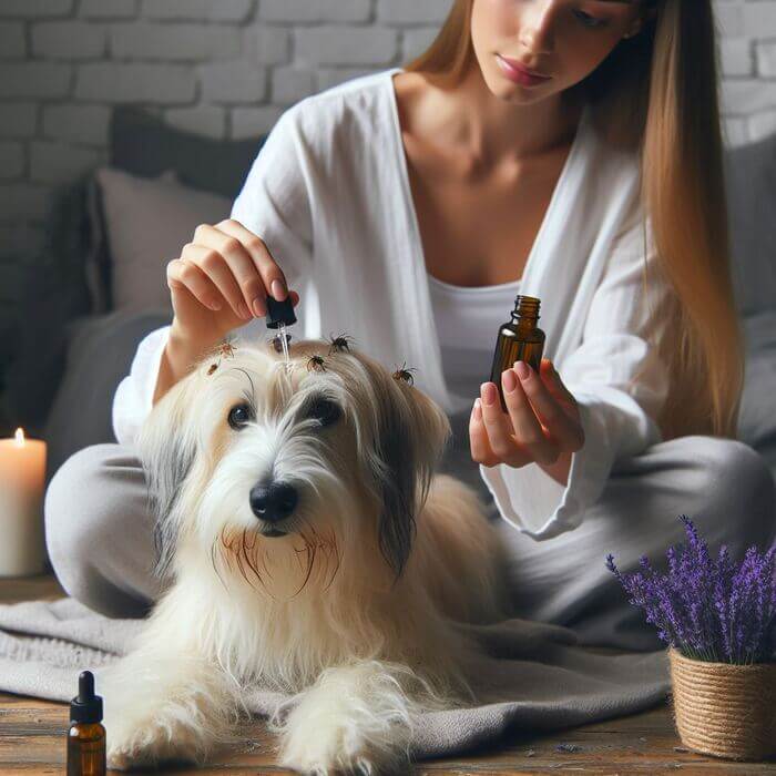 Quelles huiles essentielles anti puces et tiques pour chien ?
