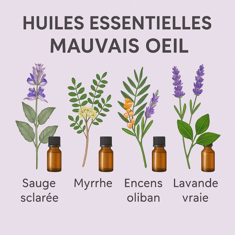Eloigner le mauvais oeil avec les huiles essentielles: lesquelles choisir ?