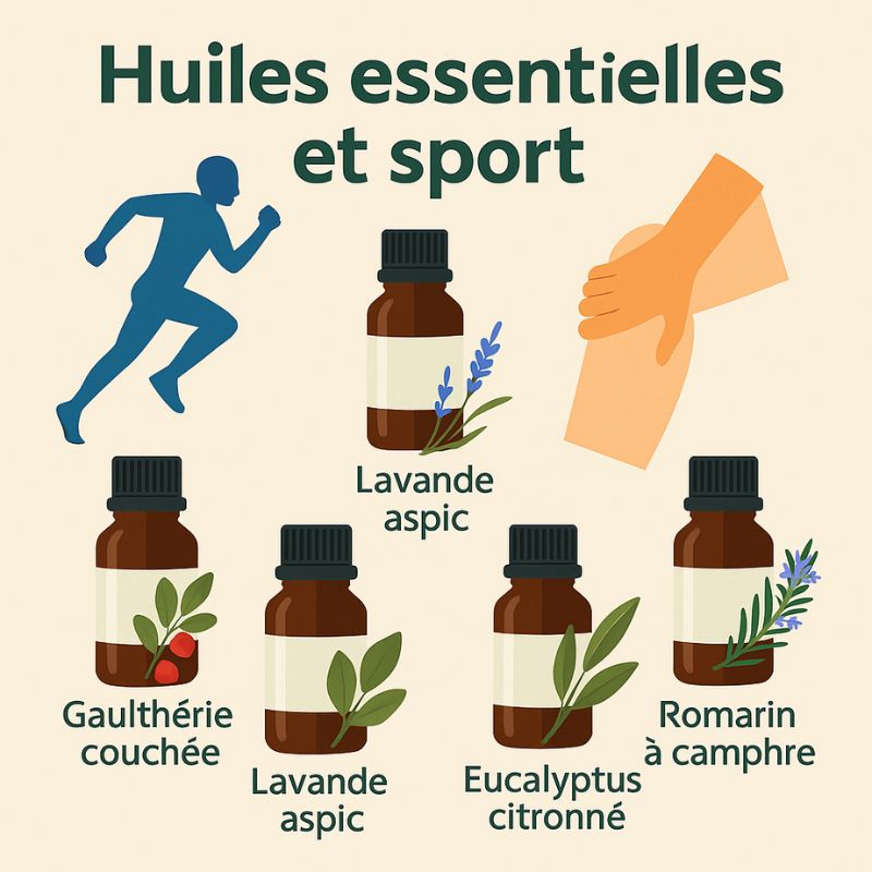 TOP5 huiles essentielles du sportif qui performe en 2025