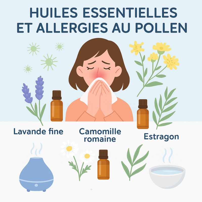 Quelles huiles essentielles pour lutter contre les allergies au pollen ?