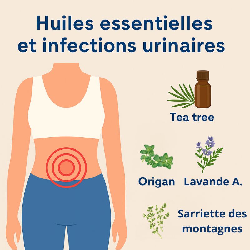 Huile essentielle et infection urinaire: quel traitement naturel pour soulager une cystite ?