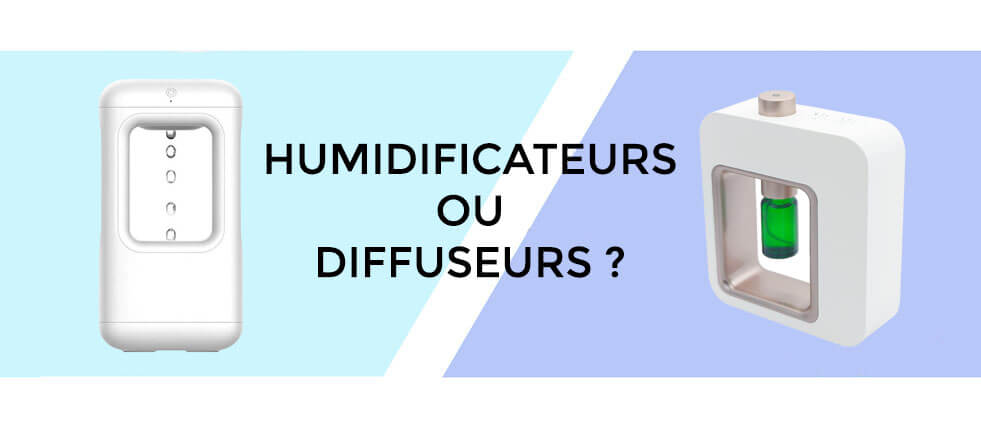 Quelle est la différence entre un humidificateur d'air et un diffuseur d'huiles essentielles ?