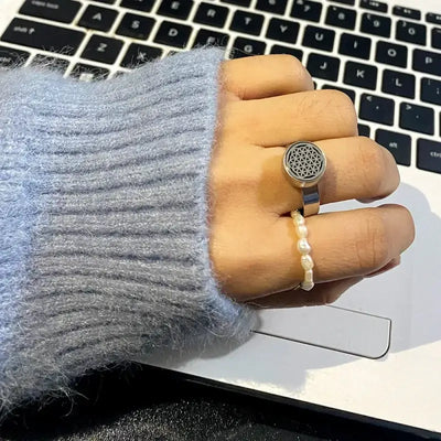 Bague diffuseur huiles essentielles - Arbre de vie