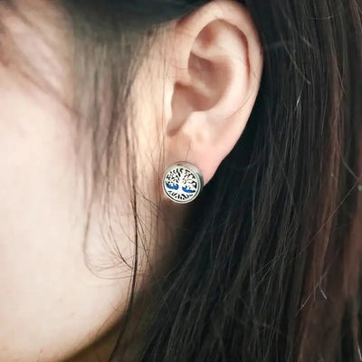 Boucles d’oreilles puces diffuseurs huiles essentielles