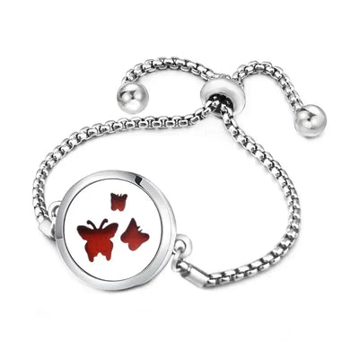 Bracelet diffuseur d’huiles essentielles ajustable - Arbre