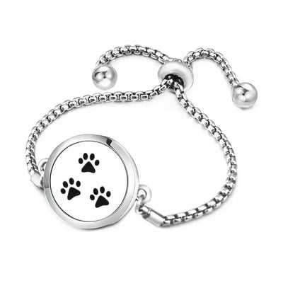 Bracelet diffuseur d’huiles essentielles ajustable - Arbre