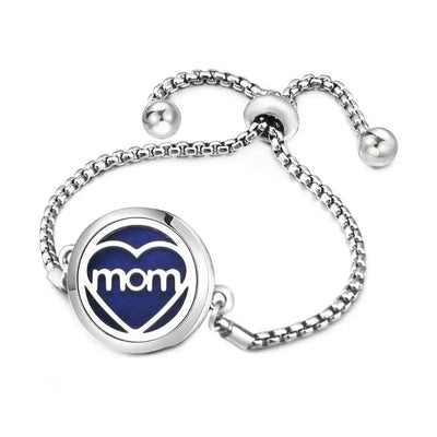 Bracelet diffuseur d’huiles essentielles ajustable - Arbre