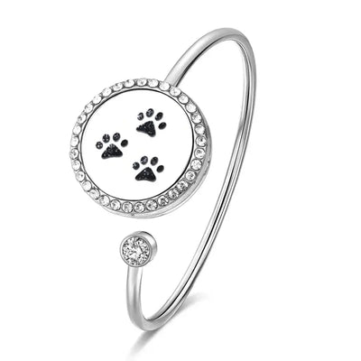 Bracelet jonc diffuseur huiles essentielles - Arbre de vie