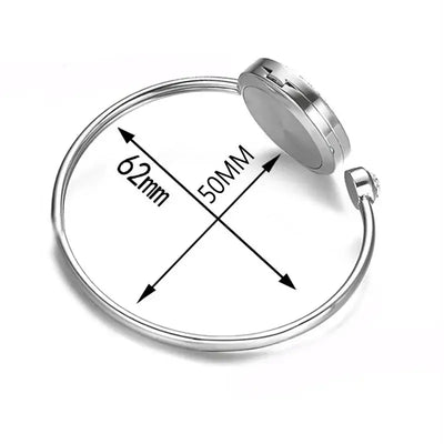 Bracelet jonc diffuseur huiles essentielles - Arbre de vie