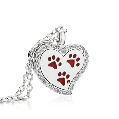 Collier coeur diffuseur d’huiles essentielles - Arbre de vie