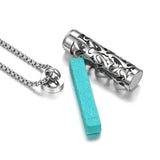 Collier diffuseur d’huiles essentielles