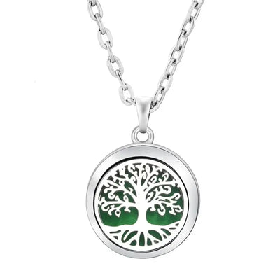 Collier diffuseur huiles essentielles - Arbre de vie