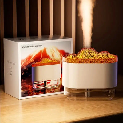 Humidifcateur d’air veilleuse chaude volcanique - MOMBA