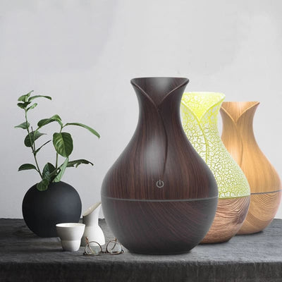 Humidificateur d’air 2en1 finition bois - NEBO