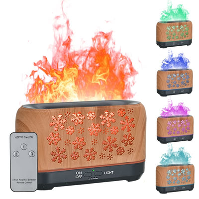 Humidificateur d’air design hiver effet de flammes - NEBOA