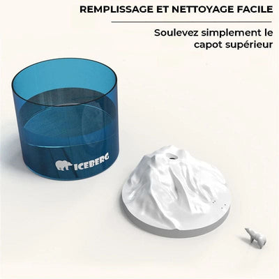 Humidificateur d’air design iceberg - HYGROZA