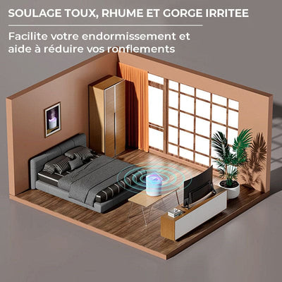 Humidificateur d’air puissant double brumisation 4.5L -