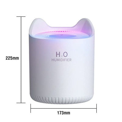 Humidificateur d’air puissant double brumisation 4.5L -