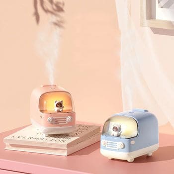 Humidificateur d’air veilleuse bus scolaire - BREA