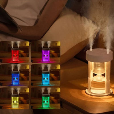 Humidificateur d’air veilleuse sablier 2en1 - JAKA