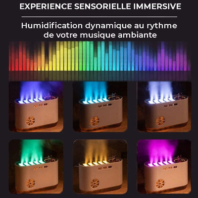 Humidificateur dynamique veilleuse multicolore - MISTA