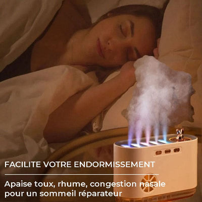 Humidificateur dynamique veilleuse multicolore - MISTA