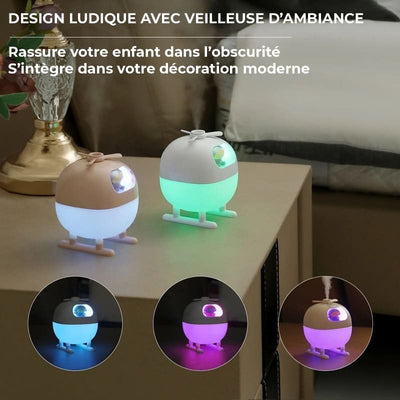 Humidificateur enfant hélicoptère/avion - PUREO