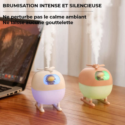 Humidificateur enfant hélicoptère/avion - PUREO