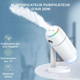 Humidificateur purificateur d’air inclinable - AQUA