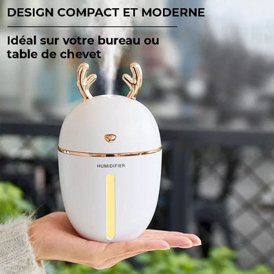 Humidificateur veilleuse 2en1 diffuseur HE - BRUMO