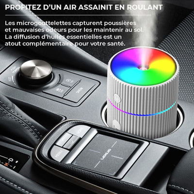 Humidificateur voiture 3en1 diffuseur HE - BRIZEA