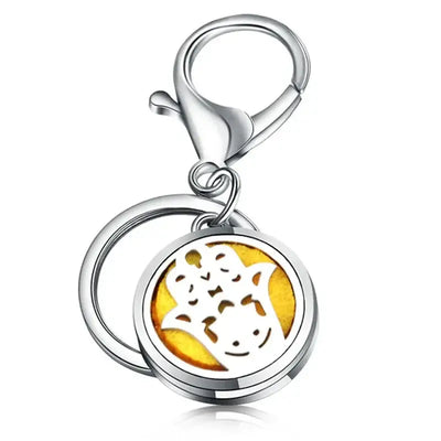 Porte-clé diffuseur huiles essentielles - Arbre de vie