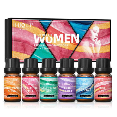 coffret-cadeau-huiles-essentielles-pour-femmes / Pack d'huiles essentielles pour diffuseurs et humidificateurs d'air / coffret huiles essentielles indispensables