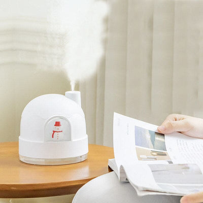 Humidificateur 2en1 design Noël rechargeable - IGLOO