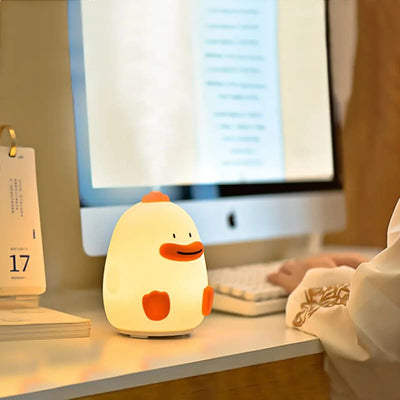 Humidificateur 3en1 veilleuse tactile bébé - DUCK / humidificateur d'air silencieux pour chambre