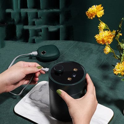 Humidificateur à double brumisation silencieuse écran LCD / humidificateur d'air rechargeable