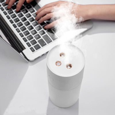 Humidificateur brumisateur rechargeable double buse - RIO / humidificateur d'air pour chambre ou bureau