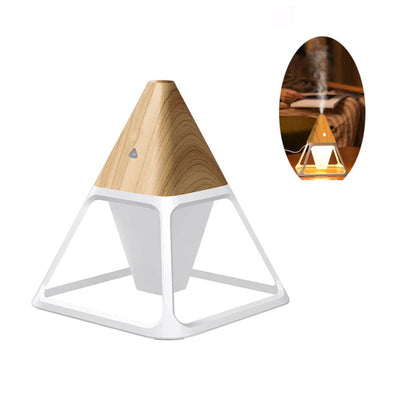 Humidificateur d’air 3en1 lampe de chevet - LAND / humidificateur d'air design bois
