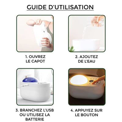 Humidificateur d’air bébé 3en1 - BOOMY