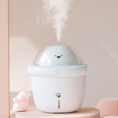 Humidificateur d’air bébé ourson avec veilleuse - BODI / humidificateur d'air à ultrasons