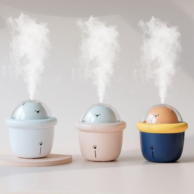 Humidificateur d’air bébé ourson avec veilleuse - BODI / humidificateur d'air ultrasonique pour chambre