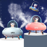 Humidificateur d’air bébé rechargeable design vaisseau - UFO / humidificateur d'air à ultrasons design