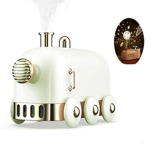 Humidificateur d’air bébé train vintage - LOCO / humidificateurs d'air projection lumineuse pour enfant