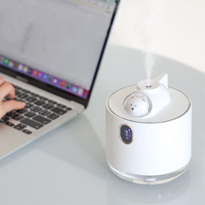 Humidificateur d’air de bureau rechargeable 500ml - PEPSY / humidificateur d'air silencieux à ultrasons